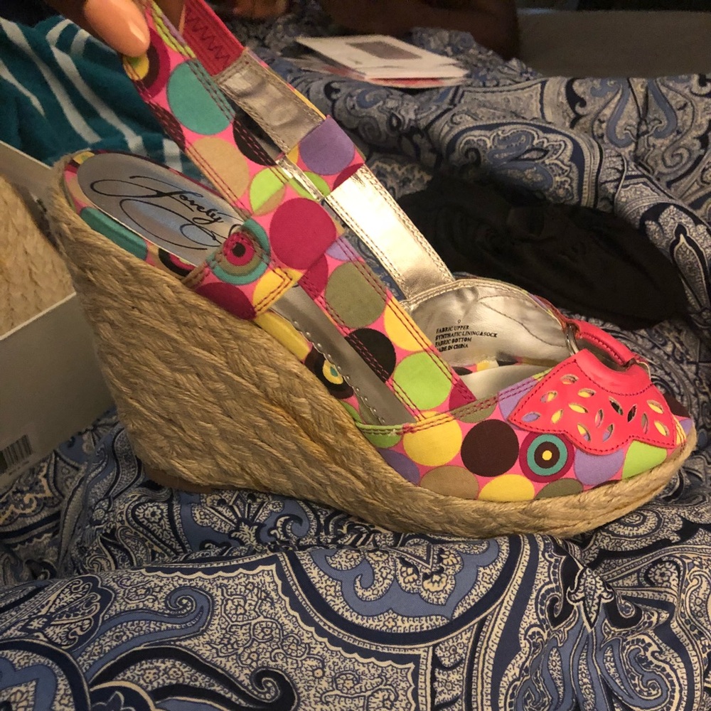 Free People Wedge Espadrilles size 9